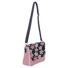 Floral Plants Jungle Polka 3 Shoulder Bag With Back Zipper by flowerland