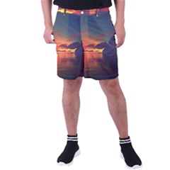 Digital Art Artwork Fantasy Landscape Sky Nature Men s Pocket Shorts by danenraven