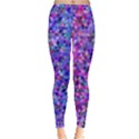 Abstract Triangle Tile Mosaic Pattern Leggings  View1