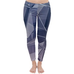 Background Abstract Minimal Classic Winter Leggings by danenraven