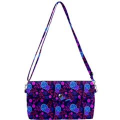 Illustration Background Wallpaper Removable Strap Clutch Bag by Ravend