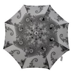 Apple Males Almond Bread Abstract Hook Handle Umbrellas (large) by danenraven