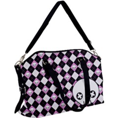 Cute Skulls Canvas Crossbody Bag by flowerland