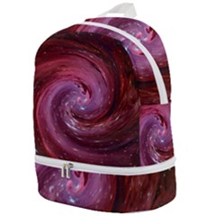 Galaxy Fog Kosmus Universe Zip Bottom Backpack by Wegoenart