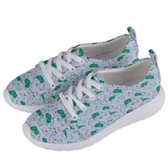 Flower Pattern Wallpaper Seamless Women s Lightweight Sports Shoes by Ravend