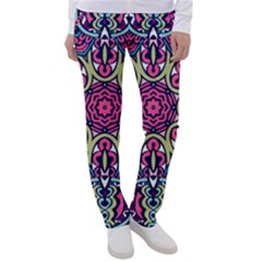 Cold Colors Mandala   Women s Casual Pants by ConteMonfrey