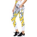 Storm Thunder Lightning Light Flash Cloud Pocket Leggings  View3