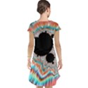 Fractal Abstract Background Cap Sleeve Nightdress View2