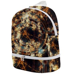 Science Fiction Background Fantasy Zip Bottom Backpack by Wegoenart