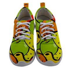 Fruit Food Wallpaper Women Athletic Shoes by Dutashop