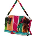 Beach Summer Wallpaper Canvas Crossbody Bag View2
