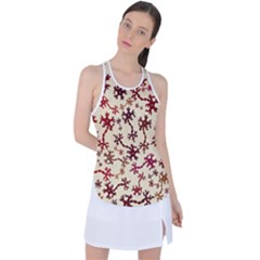 Neuron Nerve Cell Neurology Racer Back Mesh Tank Top by Ravend