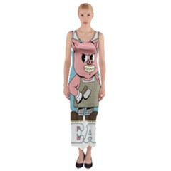 Halloween Fitted Maxi Dress by Sparkle