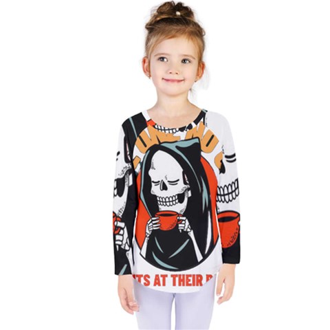 Halloween Kids  Long Sleeve Tee by Sparkle