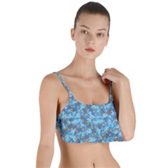 Angry Baby Chicken Illustration Random Pattern Layered Top Bikini Top  by dflcprintsclothing
