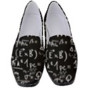 Science Einstein Formula Mathematics Physics Women s Classic Loafer Heels View1