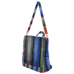 Vintage Collection Book Crossbody Backpack by Jancukart