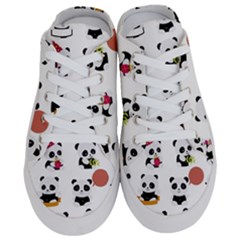 Playing-pandas-cartoons Half Slippers by Jancukart