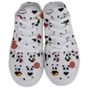 Playing-pandas-cartoons Half Slippers View1