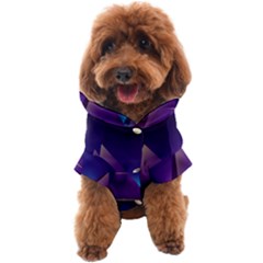 Egyptian-pyramids-night-landscape-cartoon Dog Coat by Jancukart