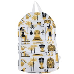 Egypt-symbols-decorative-icons-set Foldable Lightweight Backpack by Jancukart