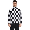 Chess board background design Men s Bomber Jacket View1