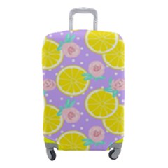 Purple Lemons  Luggage Cover (small) by ConteMonfrey