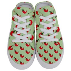 Small Mini Peppers Green Half Slippers by ConteMonfrey