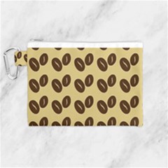 Coffee Beans Canvas Cosmetic Bag (medium) by ConteMonfrey
