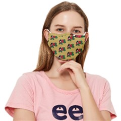 Guarana Fruit Brown Fitted Cloth Face Mask (adult) by ConteMonfrey