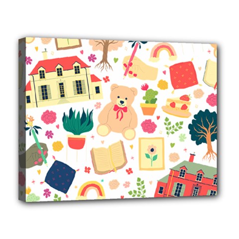 Girly Universe Canvas 14  X 11  (stretched) by ConteMonfrey