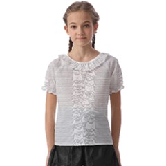 Furr Division Kids  Frill Chiffon Blouse by Jancukart