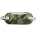 Camouflage Pattern Background Rounded Waist Pouch View1