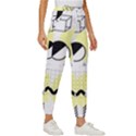 Graphic-design-geometric-background Cropped Drawstring Pants View3