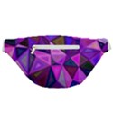 Triangular-shapes-background Fanny Pack View2