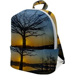 Grande Stream Landscape, Flores, Uruguay002 Zip Up Backpack by dflcprintsclothing