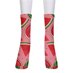 Red Watermelon  Crew Socks by ConteMonfrey