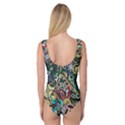Cartoon-cute-doodles-hand-drawn-auto-service-seamless-pattern Princess Tank Leotard  View2