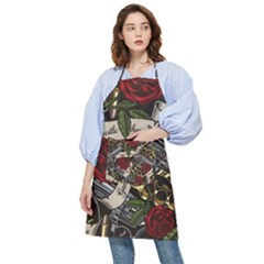 Seamless Vector Pattern Pocket Apron by Wegoenart
