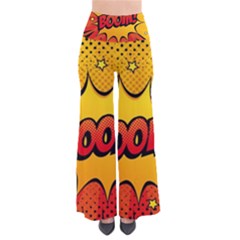 Explosion Boom Pop Art Style So Vintage Palazzo Pants by Wegoenart
