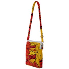 Explosion Boom Pop Art Style Multi Function Travel Bag by Wegoenart
