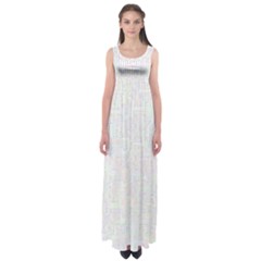Computer Cyber Circuitry Circuits Electronic Empire Waist Maxi Dress by Jancukart