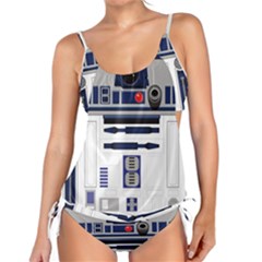 Robot R2d2 R2 D2 Pattern Tankini Set by Jancukart