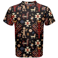 Carpet-symbols Men s Cotton Tee by Gohar