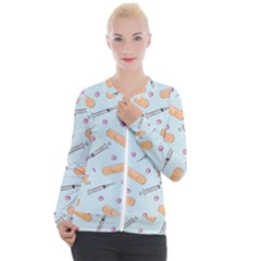 Medicine Items Casual Zip Up Jacket by SychEva
