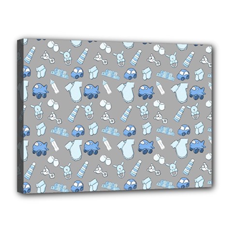 Cute Baby Stuff Canvas 16  X 12  (stretched) by SychEva