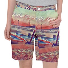 Boats On Lake Garda Pocket Shorts by ConteMonfrey