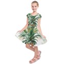 Pineapple Pattern Background Seamless Vintage Kids  Short Sleeve Dress View1
