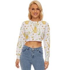 Easter Garden   Lightweight Long Sleeve Sweatshirt by ConteMonfrey