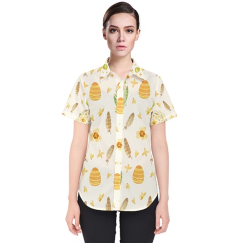 Easter Egg Women s Short Sleeve Shirt by ConteMonfrey